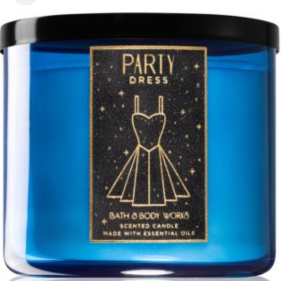 ISO Bath & Body Party Dress Candle - Picture 1 of 1